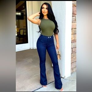 Fashion nova jeans denim blue
